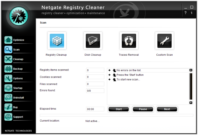 NETGATE Registry Cleaner