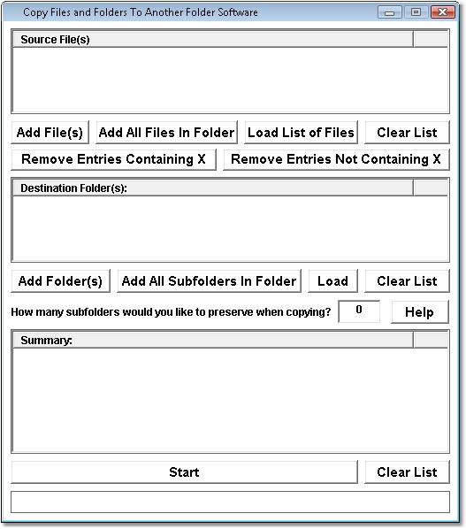 Copy Files and Folders To Another Folder Software