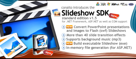 Slideshow SDK for .NET and COM