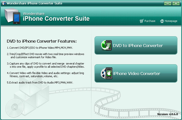 Wondershare iPhone Converter Suite