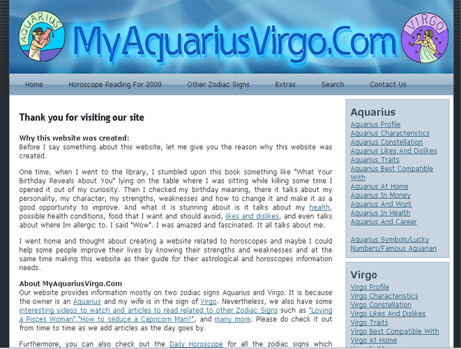 aquarius likes and dislikes Browsers Free Software Download