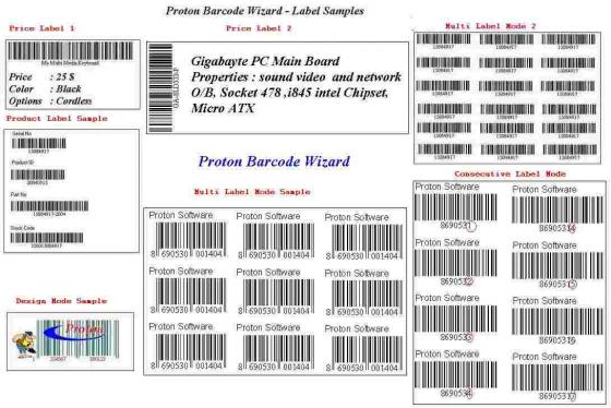 Proton Barcode Desing 1.0 by Proton Software- Software Download