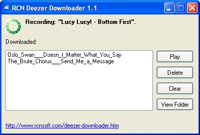 RCN Deezer Downloader