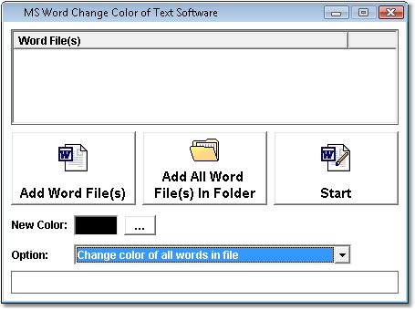 MS Word Change Color of Text Software