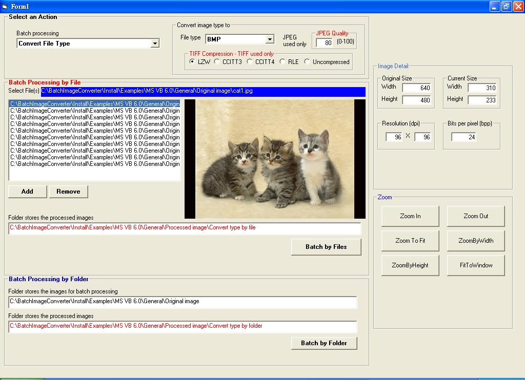 GOGO Batch Image Converter ActiveX OCX