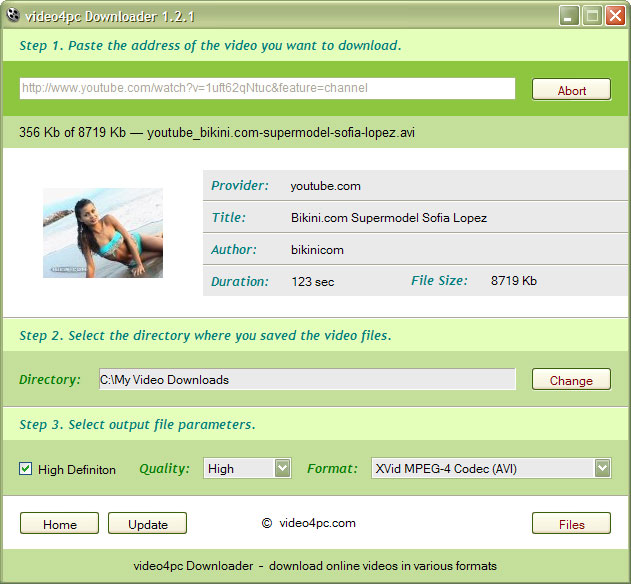 video4pc Downloader