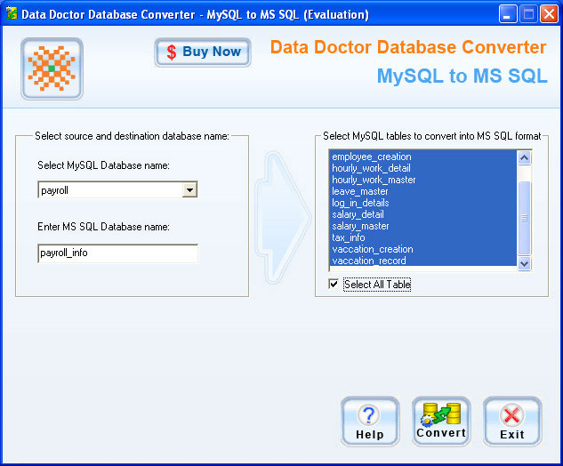 Migrate Mysql To MSsql Server