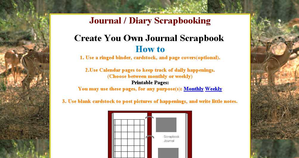AcreSoft Journal Scrapbook