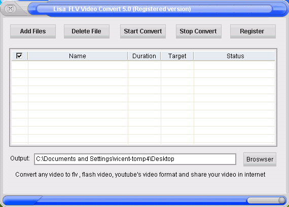 lisasoft FLV Video Converter