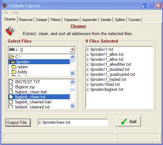 LM Expr Email List Management Software