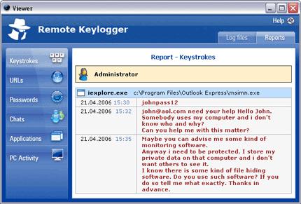 Remote Keylogger