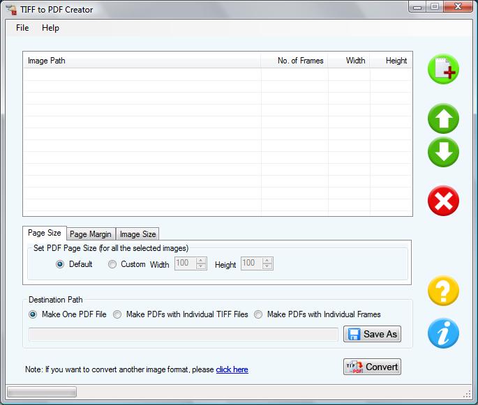 Software to Convert TIFF into PDF