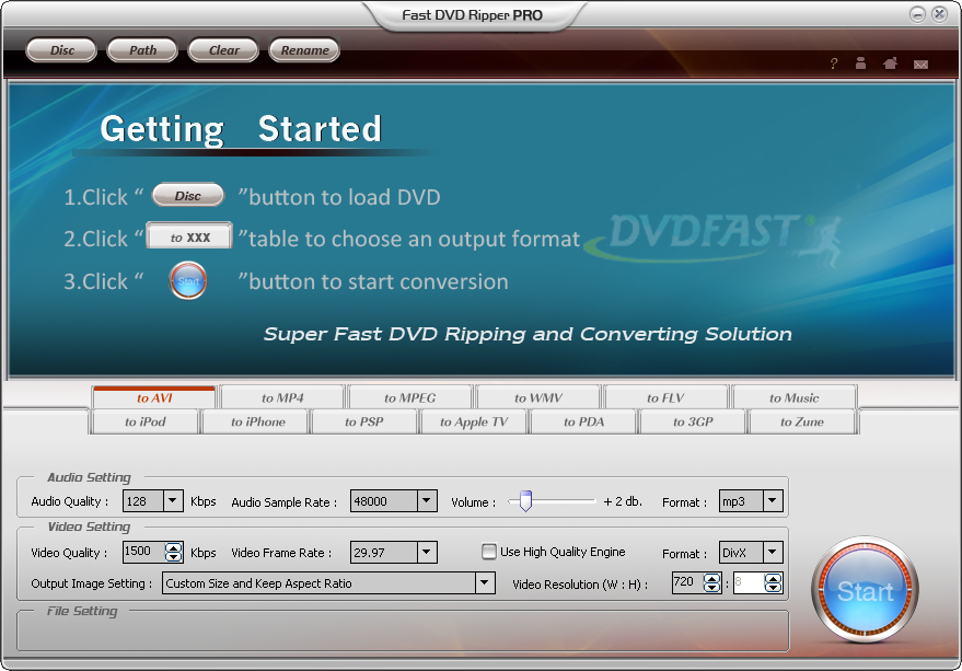 Fast DVD Ripper PRO