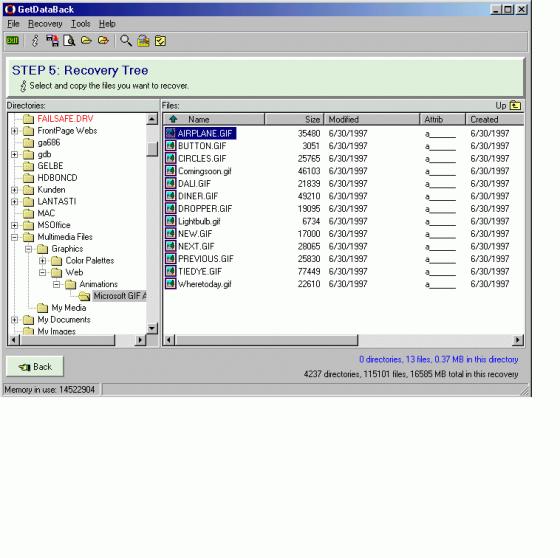 GetDataBack 1.00 by Runtime Software- Software Download