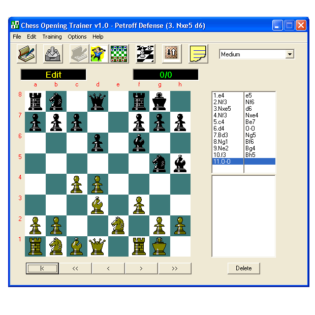 Chess Opening Trainer