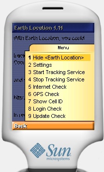 Earth Location for Java GPS CellIDPhones