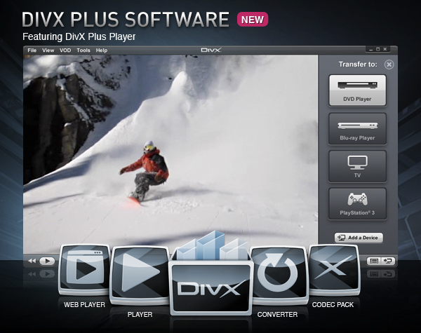 DivX Plus Software for Windows