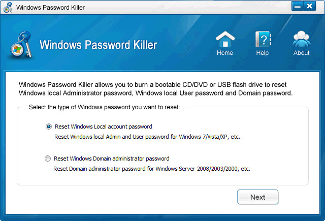 Windows Password Killer Standard