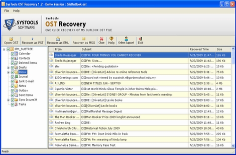 Outlook Exchange to PST