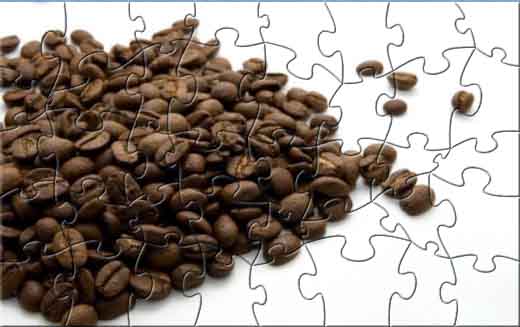 KCM Coffee Beans Puzzle