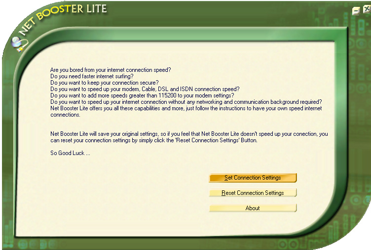How to Free Net Booster Lite