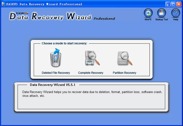 EASEUS Data Recovery Wizard Professional