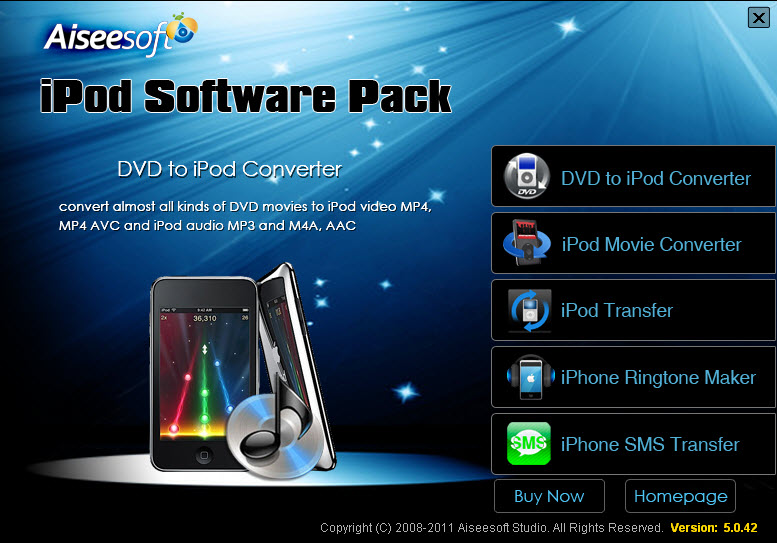 Aiseesoft iPod Software Pack