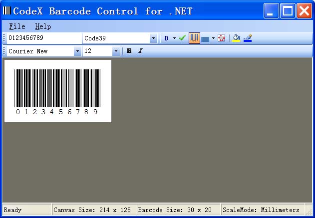 CodeX Barcode Control for .NET
