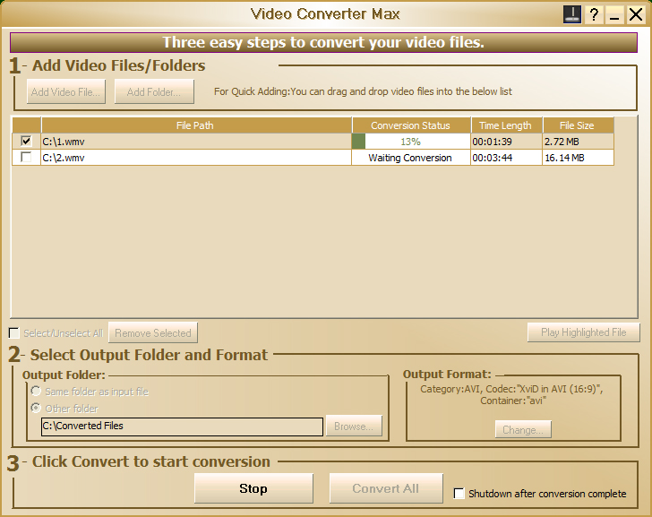 Video Converter Max downloader