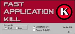 Fast Application Kill 1.1 by Thousand Illusions- Software Download