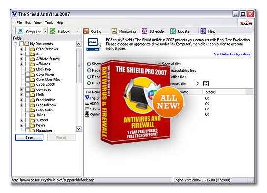 Antivirus & Firewall Pro Shield 2007.62