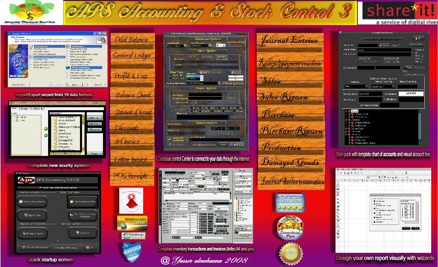 APS Accounting & Stock Control