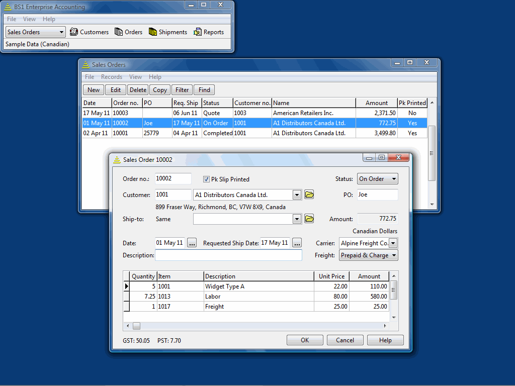 BS1 Enterprise Accounting