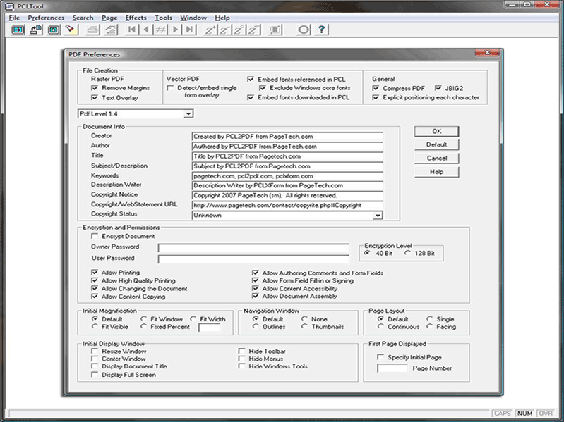 PCL View / PCL Print 32-bit/32-bit .NET