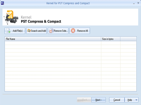 Compact PST File