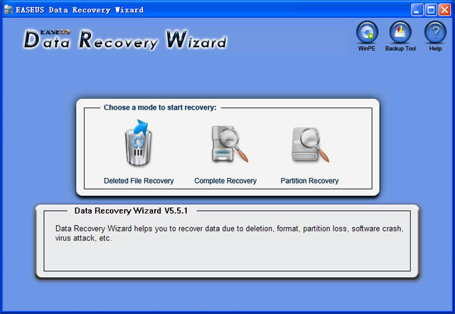 EASEUS Data Recovery Wizard