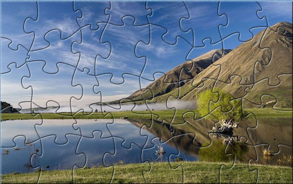 Beautiful Lake Scenery Puzzle