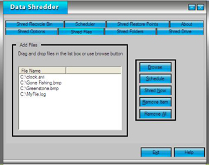 FP Data Shredder