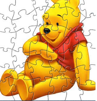 Winnie the Pooh Puzzle Game