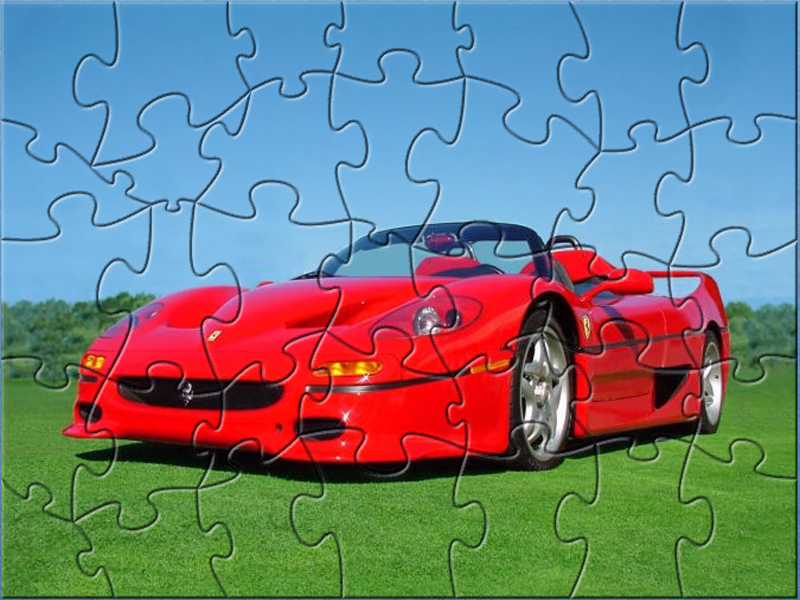 LE Super Car Puzzle
