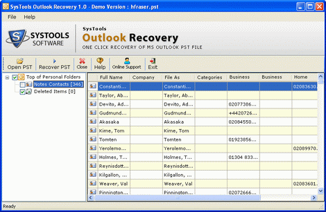 Free Outlook PST Repair