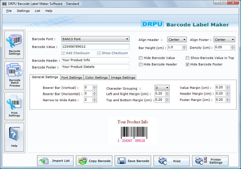 Bar Code Software