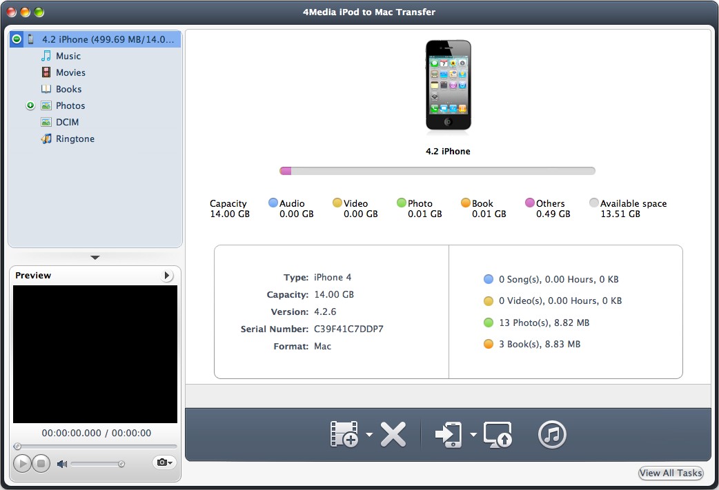 4Media iPod to Mac Transfer