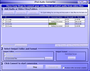 ZFP iPod Audio Converter