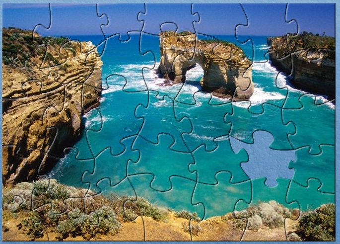 Beautiful Beach Puzzle