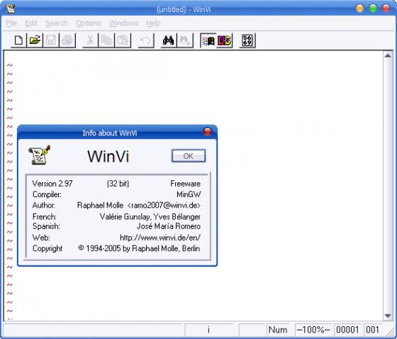 WinVi 2.90 by Raphael Molle- Software Download