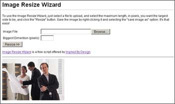 Image Resize Wizard 1.5