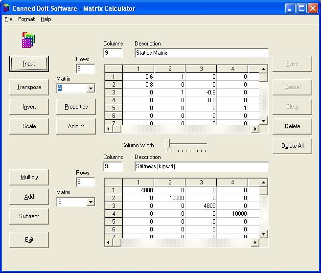 Matrix Calculator