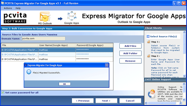 Lotus Notes to Google Apps Migration
