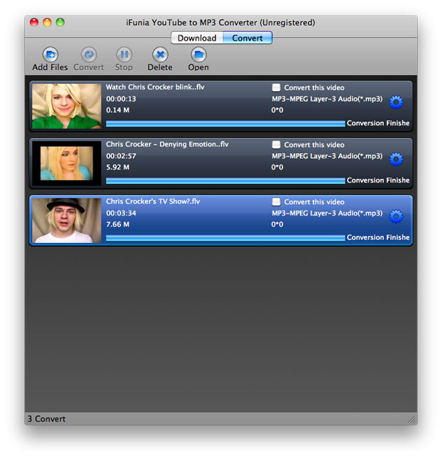iFunia YouTube to MP3 Converter for Mac